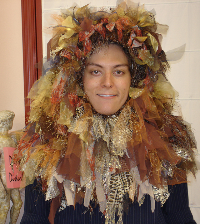 Photo of lion costume headpiece