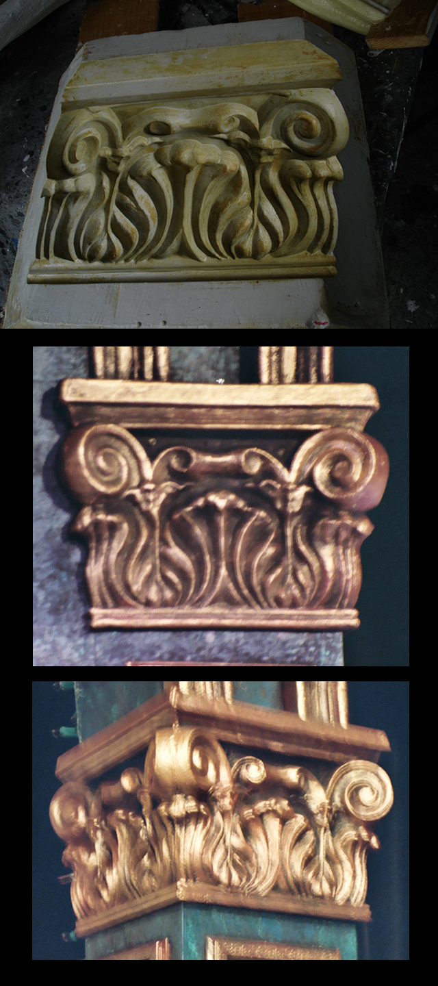 composite photo of capitols