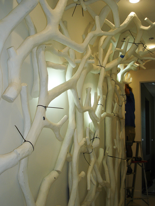 Installation in hallway