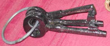 wooden keys
